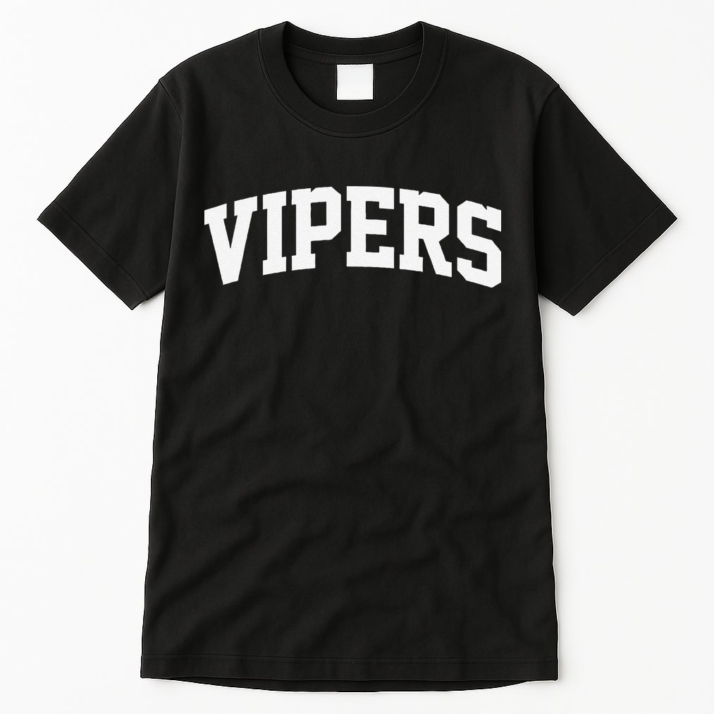 Vipers Arch Vintage Retro College Athletic Sports Tall T-Shirt