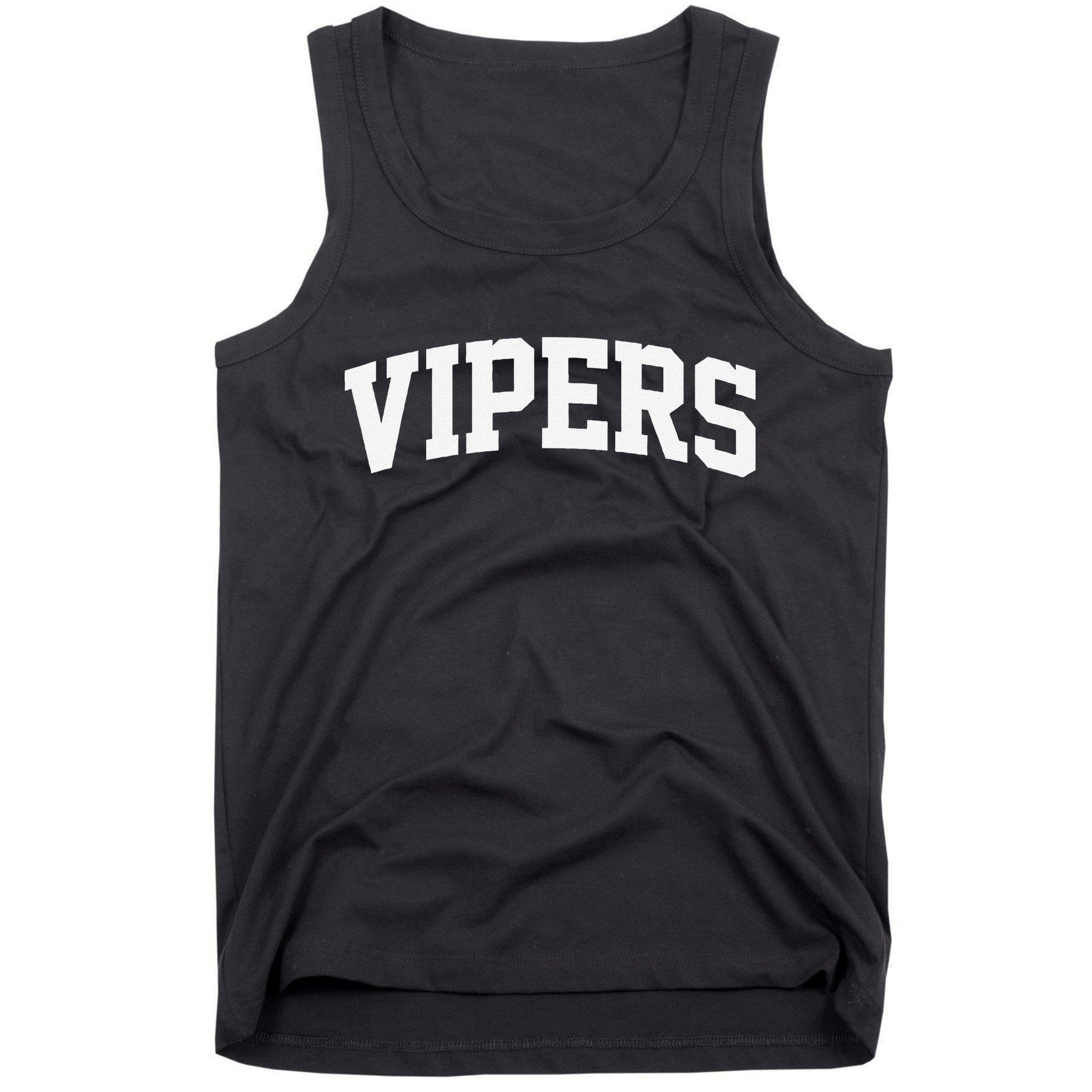 Vipers Arch Vintage Retro College Athletic Sports Tank Top