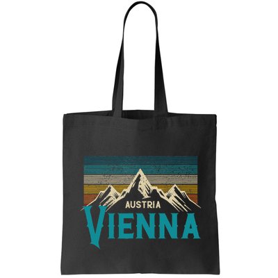 Vienna Austria Vienna Vintage Mountains Alps Ski Souvenir Bag