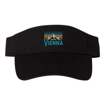 Vienna Austria Vienna Vintage Mountains Alps Ski Souvenir Visor