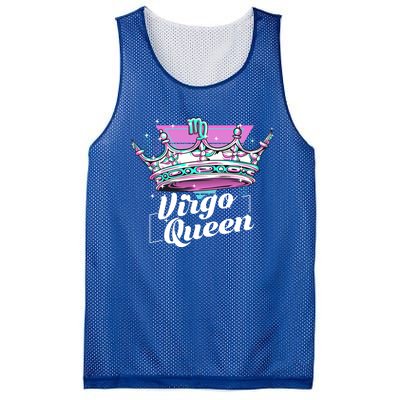 Vaporwave Aesthetics Virgo Queen Crown Zodiac Sign Gift Mesh Reversible Basketball Jersey Tank