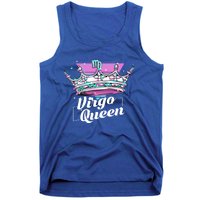 Vaporwave Aesthetics Virgo Queen Crown Zodiac Sign Gift Tank Top