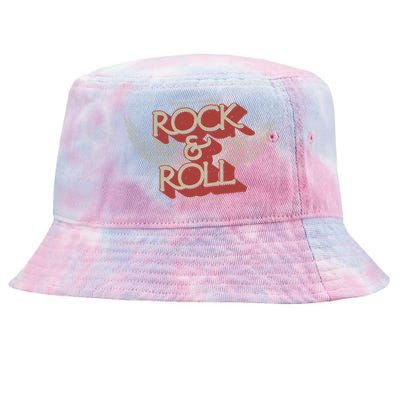 Vintage Angle Wings Freedom Wild And Free Rock And Roll Gift Tie-Dyed Bucket Hat