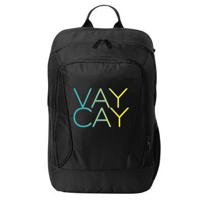 VayCay Vacation Logo City Backpack