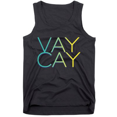 VayCay Vacation Logo Tank Top