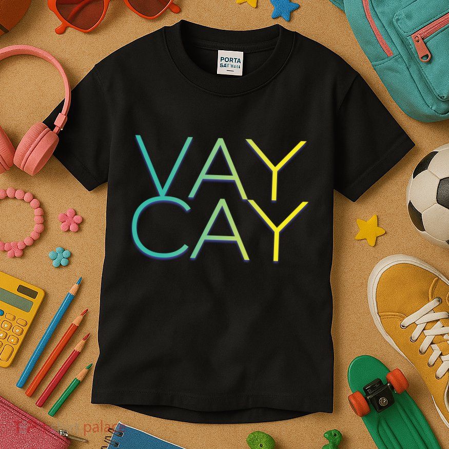 VayCay Vacation Logo Kids T-Shirt