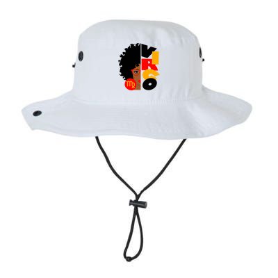 Virgo Africa Zodiac Signs Birthday Gift Legacy Cool Fit Booney Bucket Hat