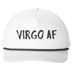 Virgo AF Zodiac Birthday Horoscope Shirts Funny Gift Snapback Five-Panel Rope Hat