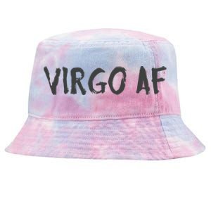 Virgo AF Zodiac Birthday Horoscope Shirts Funny Gift Tie-Dyed Bucket Hat