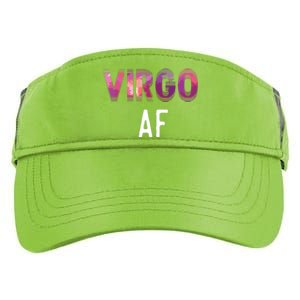 Virgo AF Zodiac Birthday Horoscope Funny Gift Adult Drive Performance Visor