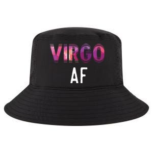 Virgo AF Zodiac Birthday Horoscope Funny Gift Cool Comfort Performance Bucket Hat