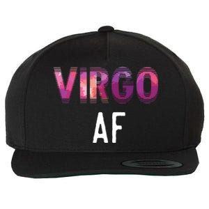 Virgo AF Zodiac Birthday Horoscope Funny Gift Wool Snapback Cap