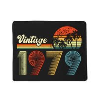 Vintage Birthday 1979 Retro Sunset Mom dad Gift 44th Birthday Mousepad