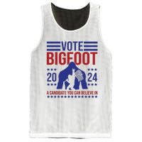 Vote Bigfoot 2024 A Candidate You Can Believe In Mesh Reversible Basketball Jersey Tank