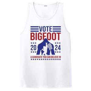 Vote Bigfoot 2024 A Candidate You Can Believe In PosiCharge Competitor Tank