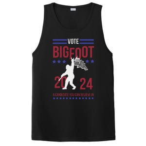 Vote Bigfoot 2024 A Candidate You Can Believe In PosiCharge Competitor Tank