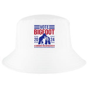 Vote Bigfoot 2024 A Candidate You Can Believe In Cool Comfort Performance Bucket Hat