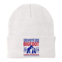 Vote Bigfoot 2024 A Candidate You Can Believe In Knit Cap Winter Beanie