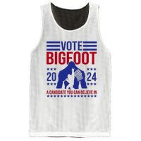 Vote Bigfoot 2024 A Candidate You Can Believe In Mesh Reversible Basketball Jersey Tank