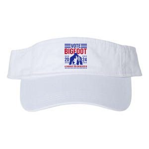 Vote Bigfoot 2024 A Candidate You Can Believe In Valucap Bio-Washed Visor