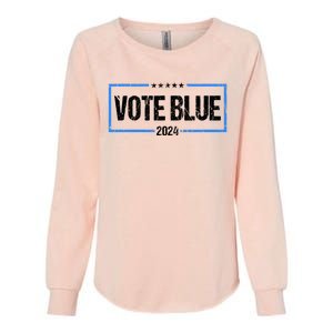 Vote Blue 2024 Presidential Election 2024 Democrat Womens California Wash Sweatshirt