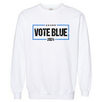 Vote Blue 2024 Presidential Election 2024 Democrat Garment-Dyed Sweatshirt