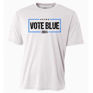 Vote Blue 2024 Presidential Election 2024 Democrat Cooling Performance Crew T-Shirt