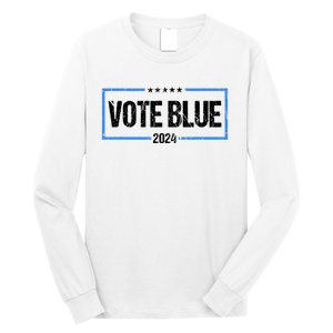 Vote Blue 2024 Presidential Election 2024 Democrat Long Sleeve Shirt