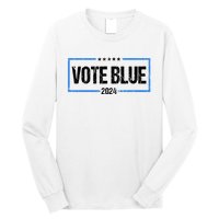 Vote Blue 2024 Presidential Election 2024 Democrat Long Sleeve Shirt