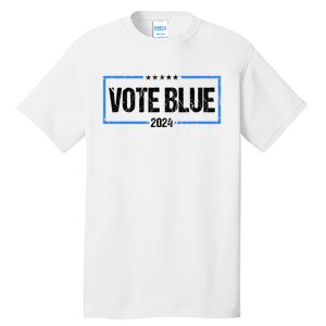 Vote Blue 2024 Presidential Election 2024 Democrat Tall T-Shirt