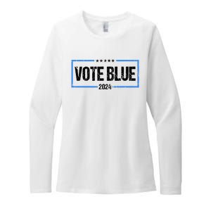 Vote Blue 2024 Presidential Election 2024 Democrat Womens CVC Long Sleeve Shirt