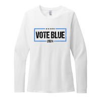 Vote Blue 2024 Presidential Election 2024 Democrat Womens CVC Long Sleeve Shirt