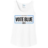 Vote Blue 2024 Presidential Election 2024 Democrat Ladies Essential Tank