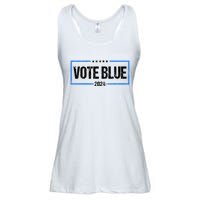 Vote Blue 2024 Presidential Election 2024 Democrat Ladies Essential Flowy Tank