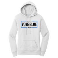 Vote Blue 2024 Presidential Election 2024 Democrat Women's Pullover Hoodie