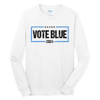 Vote Blue 2024 Presidential Election 2024 Democrat Tall Long Sleeve T-Shirt