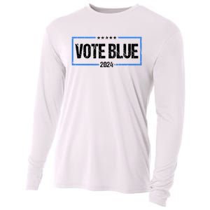 Vote Blue 2024 Presidential Election 2024 Democrat Cooling Performance Long Sleeve Crew