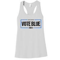 Vote Blue 2024 Presidential Election 2024 Democrat Women's Racerback Tank