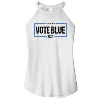 Vote Blue 2024 Presidential Election 2024 Democrat Women's Perfect Tri Rocker Tank