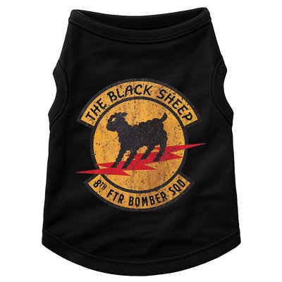 Vintage Black 8th Ftr Bomber Squadron Doggie Tank