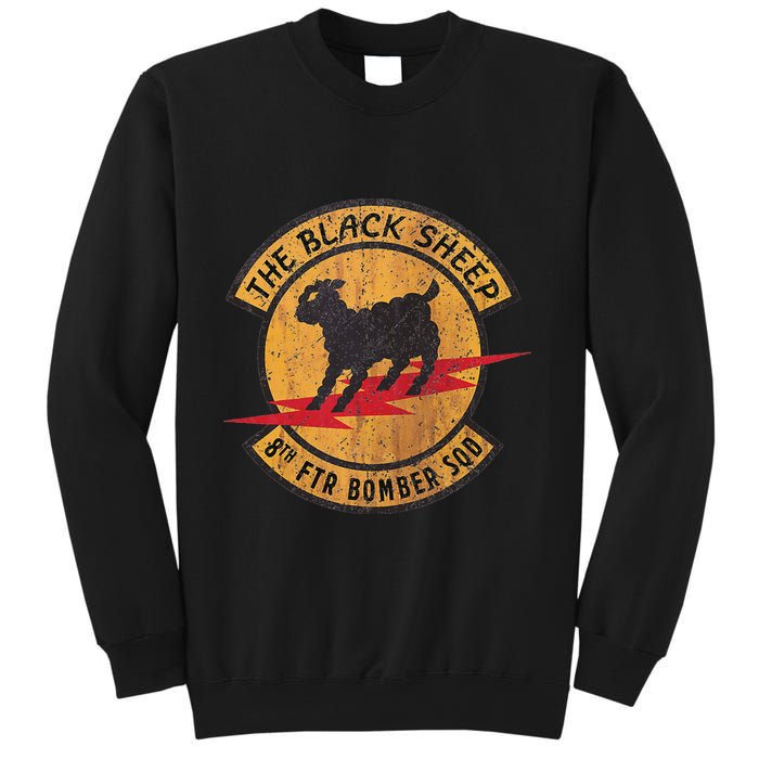 Vintage Black 8th Ftr Bomber Squadron Sweatshirt