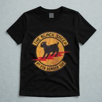 Vintage Black 8th Ftr Bomber Squadron T-Shirt