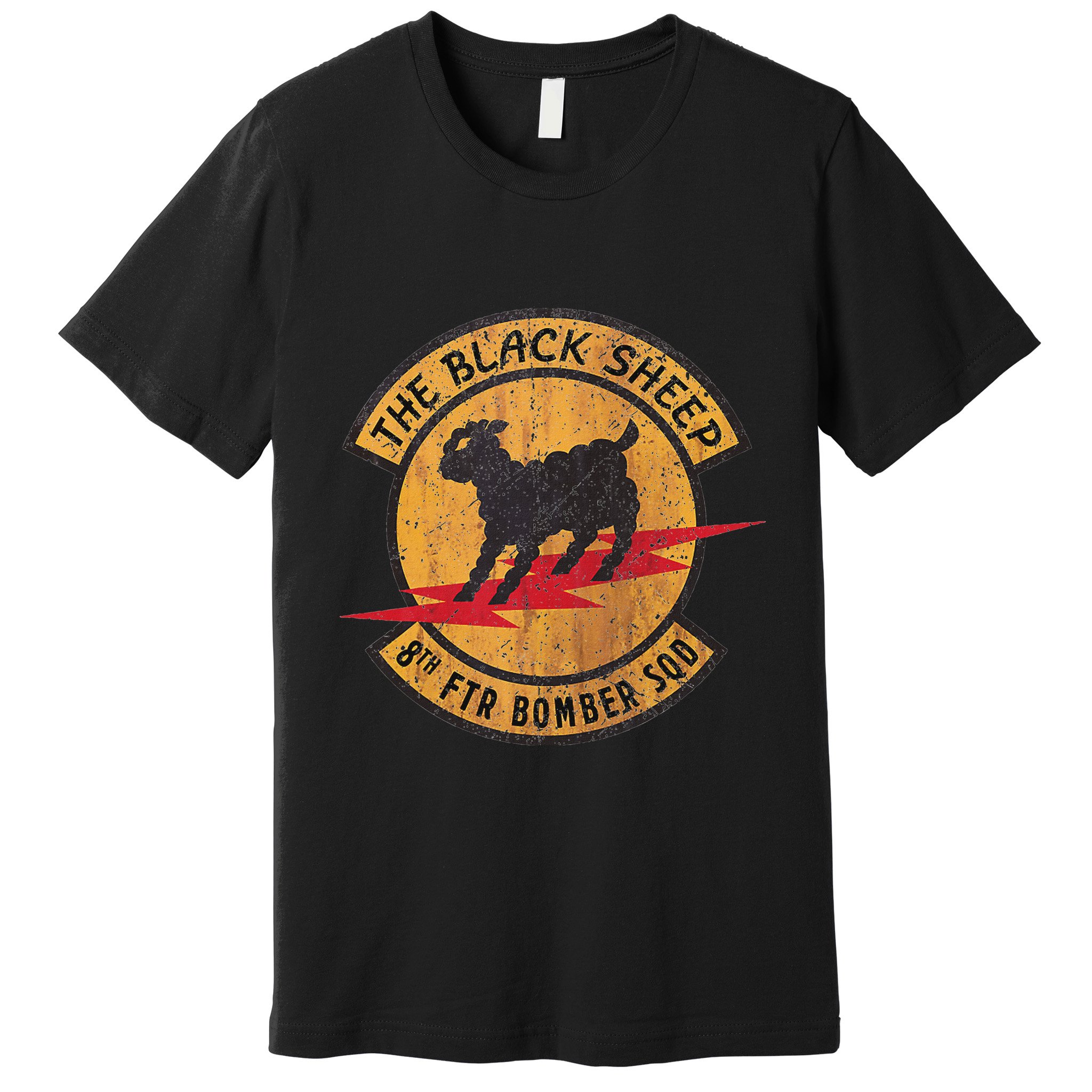 Vintage Black 8th Ftr Bomber Squadron Premium T-Shirt