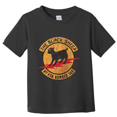 Vintage Black 8th Ftr Bomber Squadron Toddler T-Shirt