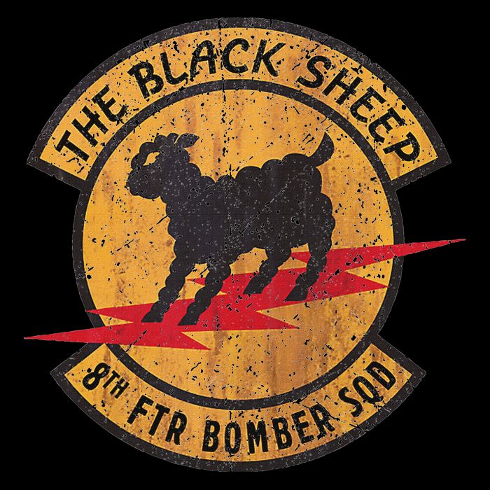 Vintage Black 8th Ftr Bomber Squadron Toddler T-Shirt