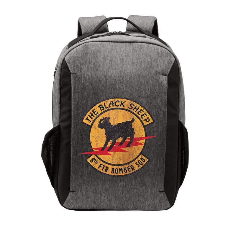 Vintage Black 8th Ftr Bomber Squadron Vector Backpack