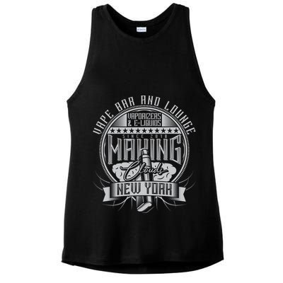 Vape Bar And Lounge Ladies PosiCharge Tri-Blend Wicking Tank