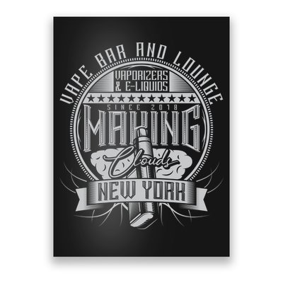 Vape Bar And Lounge Poster