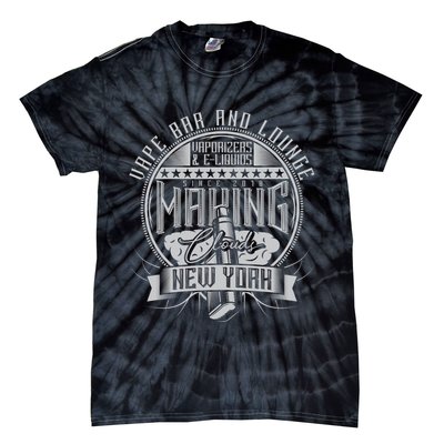 Vape Bar And Lounge Tie-Dye T-Shirt