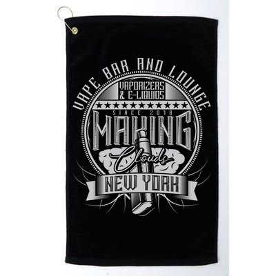 Vape Bar And Lounge Golf Towel